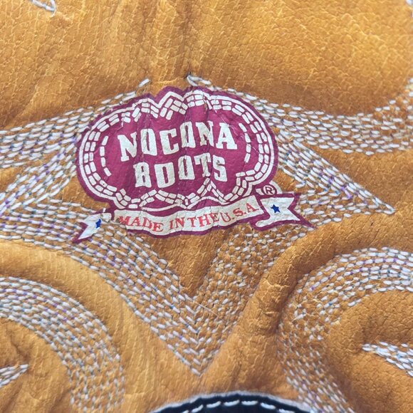 Vintage Nocona Mens Size 12D Lizard Teju Exotic Leather Cowboy Western Boots USA - Picture 13 of 14
